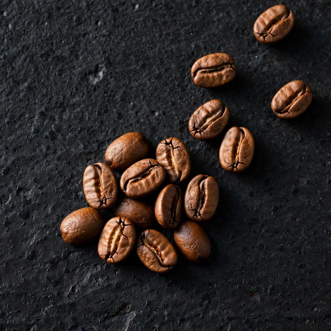 Coffee beans product photography